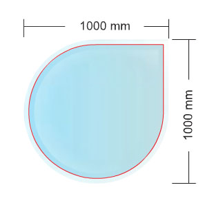 Podkladové sklo MONACO 6 mm