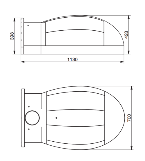 Zahradní pec na dřevo AMPHORA Basic
